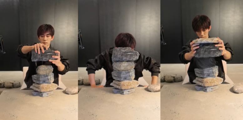 易烊千璽直播截圖