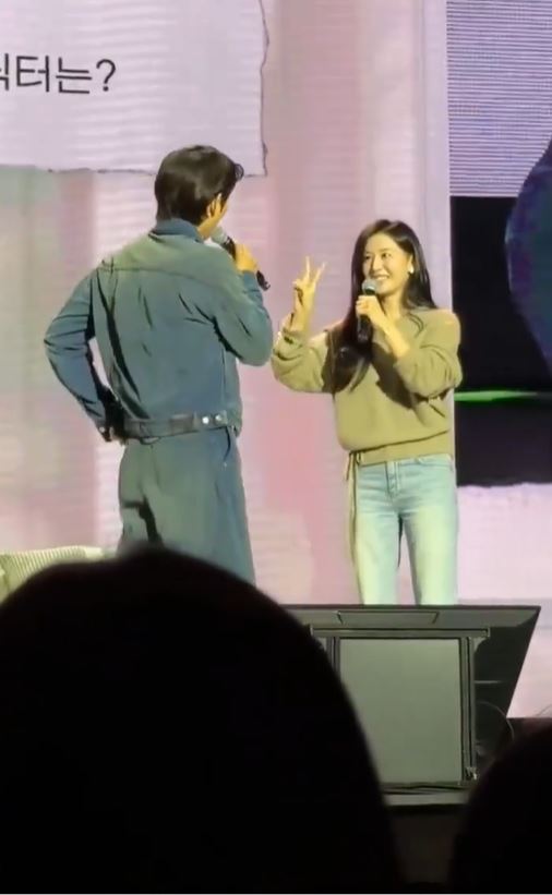 尹明珠與劉時鎮再會畫面