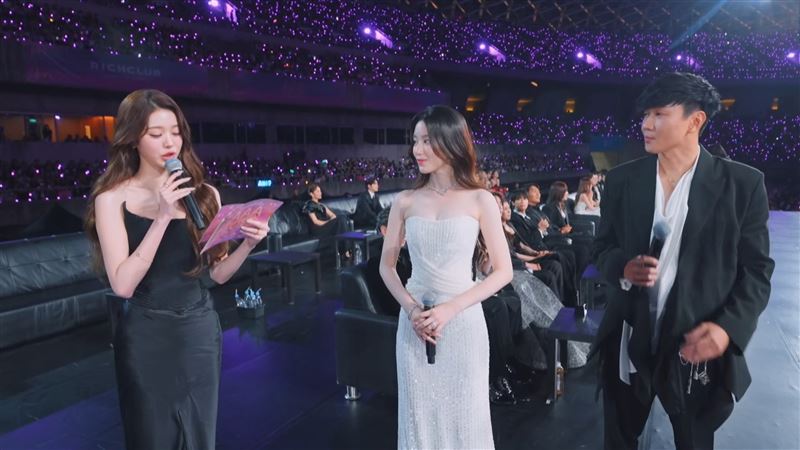 舒華與林俊傑同框當日照片