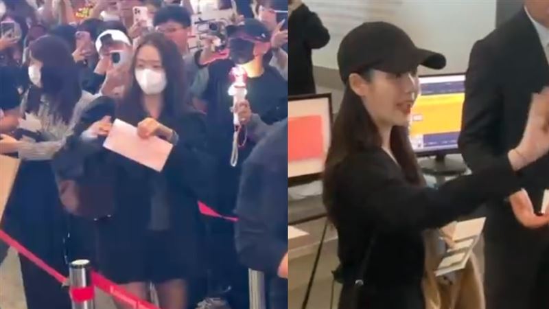 AAA高雄落幕後藝人返台畫面