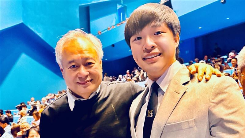 蔣榮宗在音樂會現場的照片